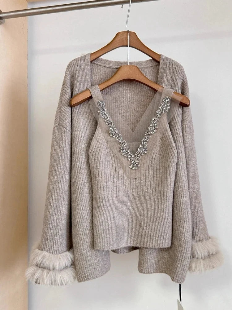 Fessa love shrug and woollen inner