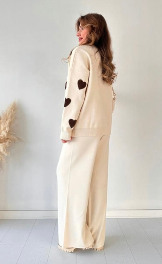 Heartly made winter coord set