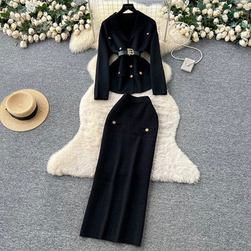 Prem winter skirt set