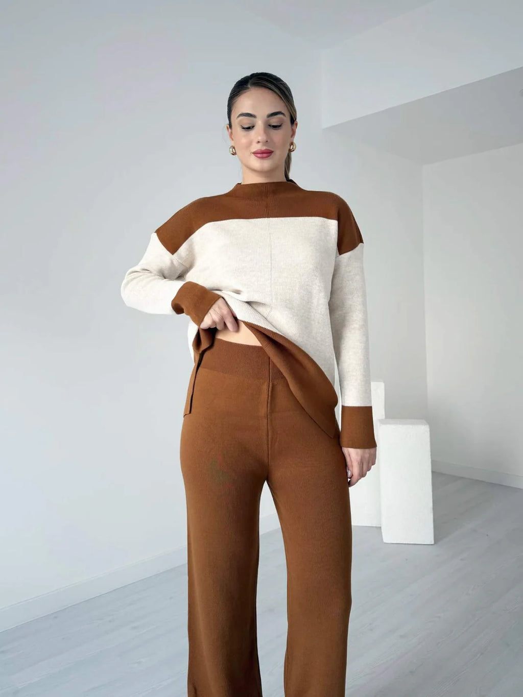 Minimalist winter coord set