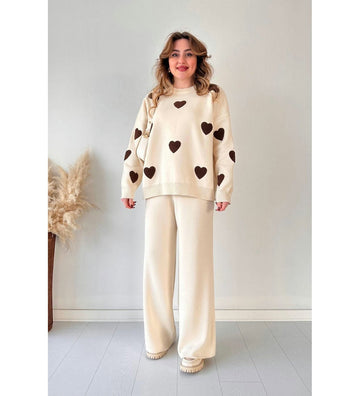 Heartly made winter coord set