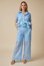 Waist popper coord set with lining- Bestseller