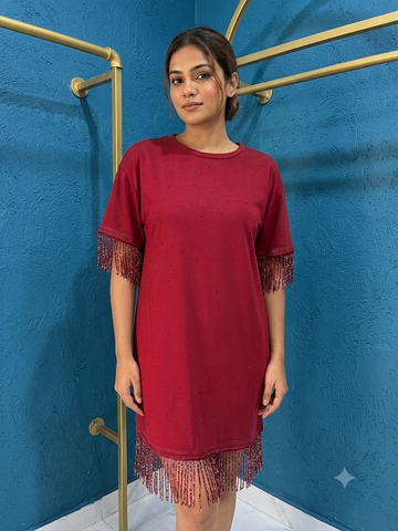 Magenta Magic Shift Dress