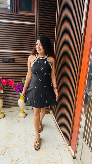 Pearl Statment dress
