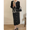 Classic Parisian Trim Tweed Set