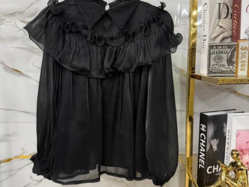 Lively ruffled luxe premium Top