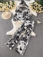 Tropical Luxe Knit Co-ord Set
