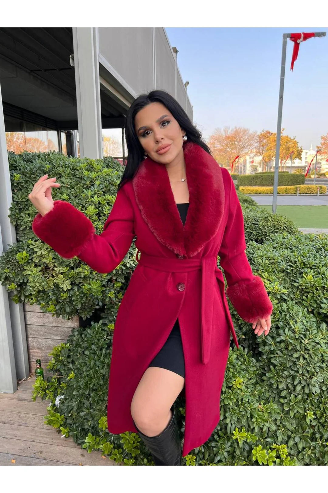 Arctic Noir Winter Coat