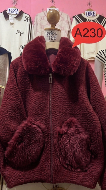 Furry Zip-Up Winter Jacket
