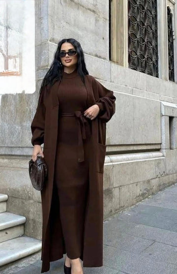 Lena’s robe and pocket winter set