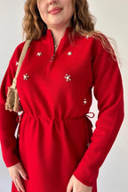 Night and noir winter dress