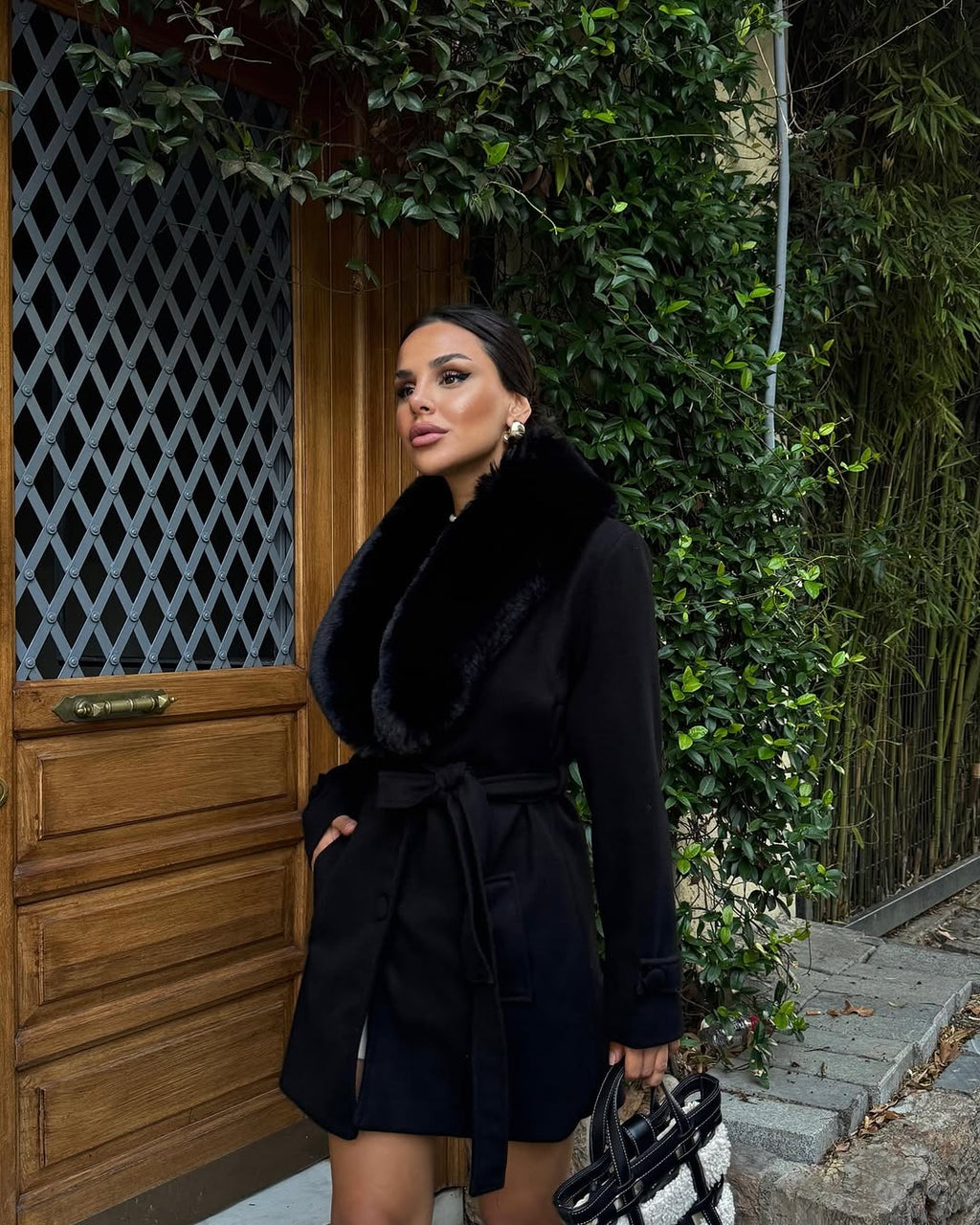 Arctic Noir Winter Coat