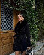 Arctic Noir Winter Coat