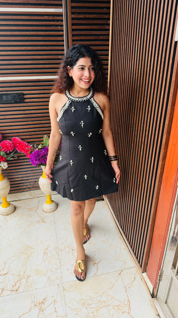 Pearl Statment dress