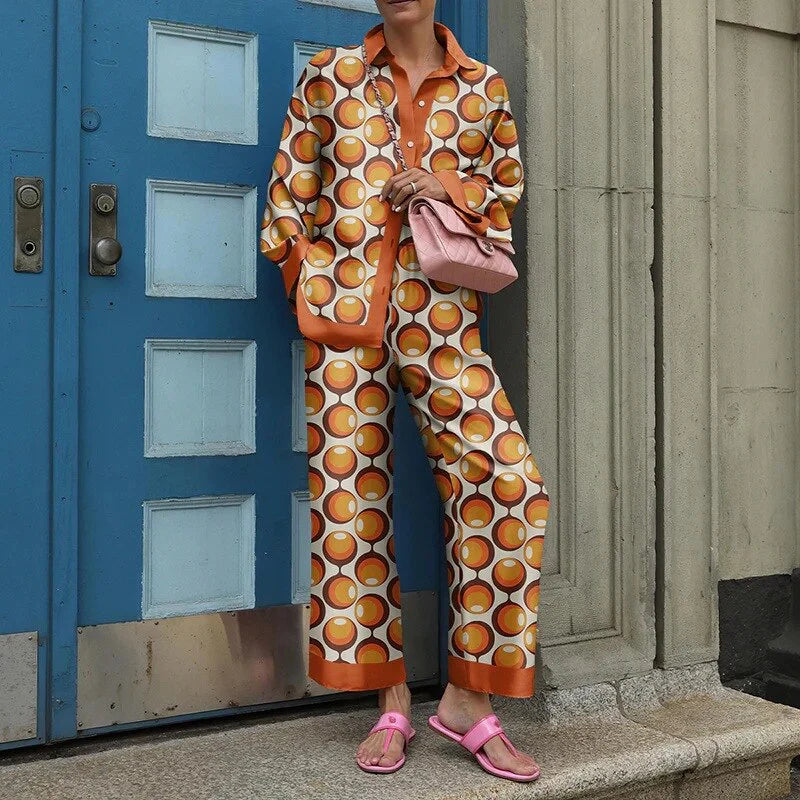 Orange Bar Coord set