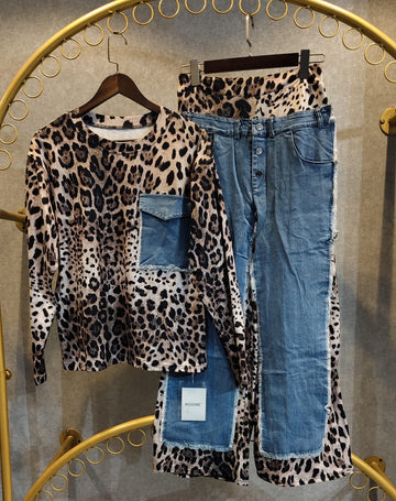 Denim flo semi winters coord