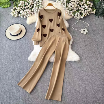 Heatrly made winter coord set