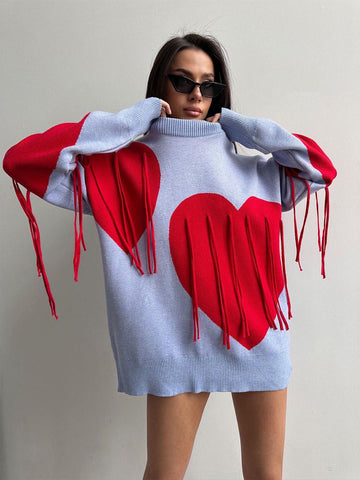 Heart throbe sweater