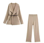 Soft Drape Knit heavy fabric Co-ord Set- Premium