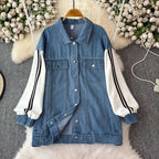 Denim premium coord set- very premium denim- Bestseller