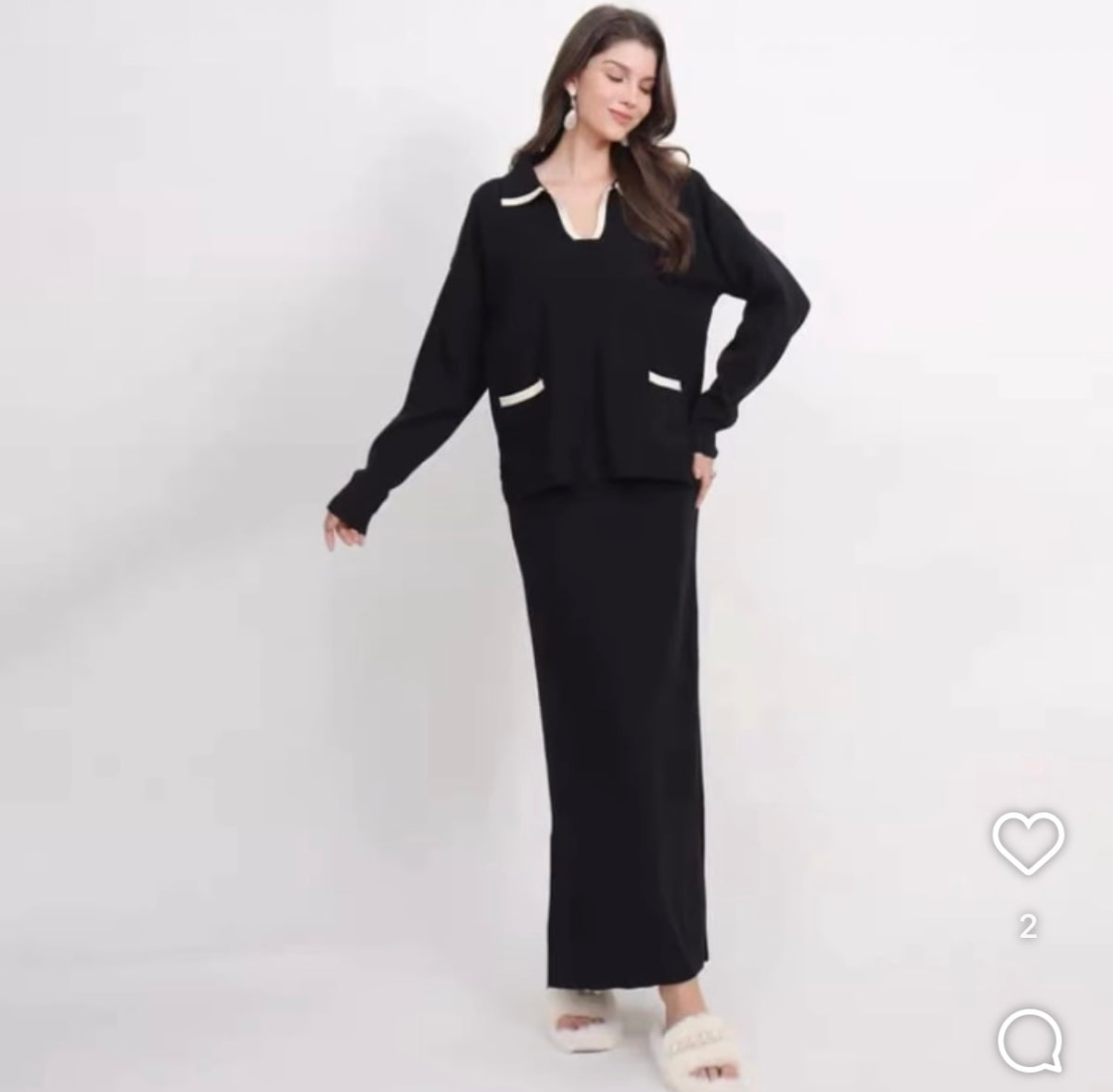 Donadazz skirt set