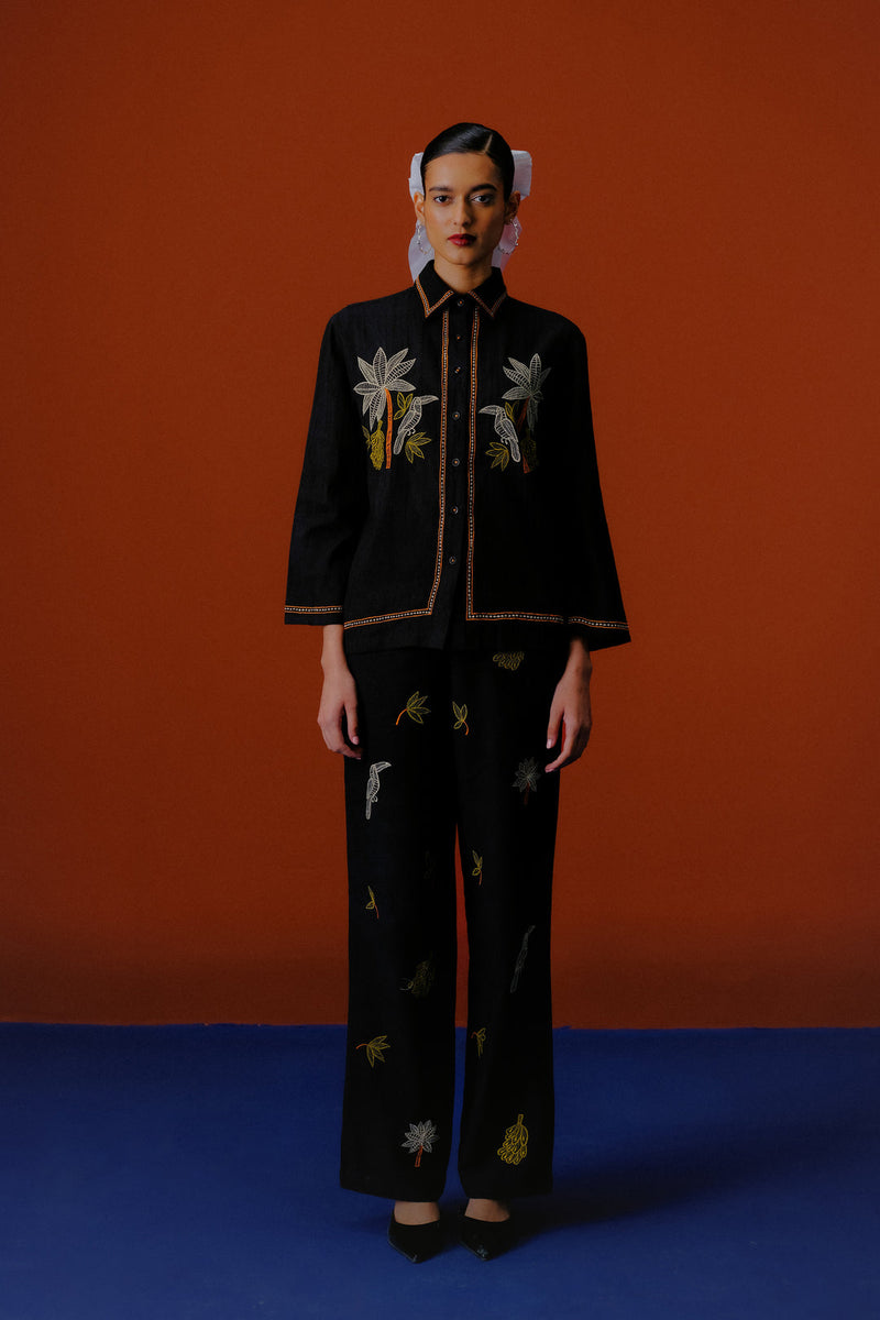 Loba Hand embroidered coord set