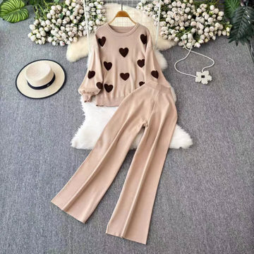 Heatrly made winter coord set
