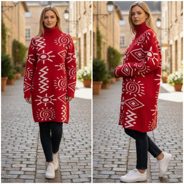 Lovebee knitted woolen dress