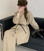 Soft Drape Knit heavy fabric Co-ord Set- Premium