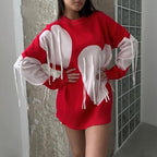 Heart throbe sweater