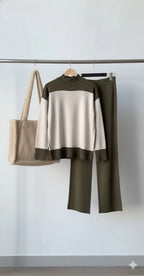 Minimalist winter coord set