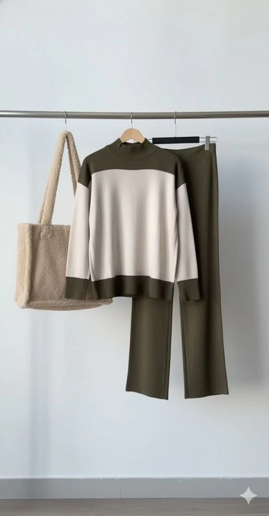 Minimalist winter coord set
