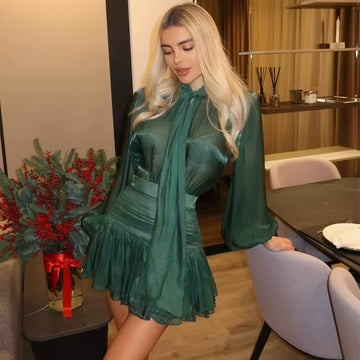 UNIDO Korean organza skirt set- Bestseller Dress