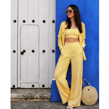 Monaco Striped Co-ord Set
