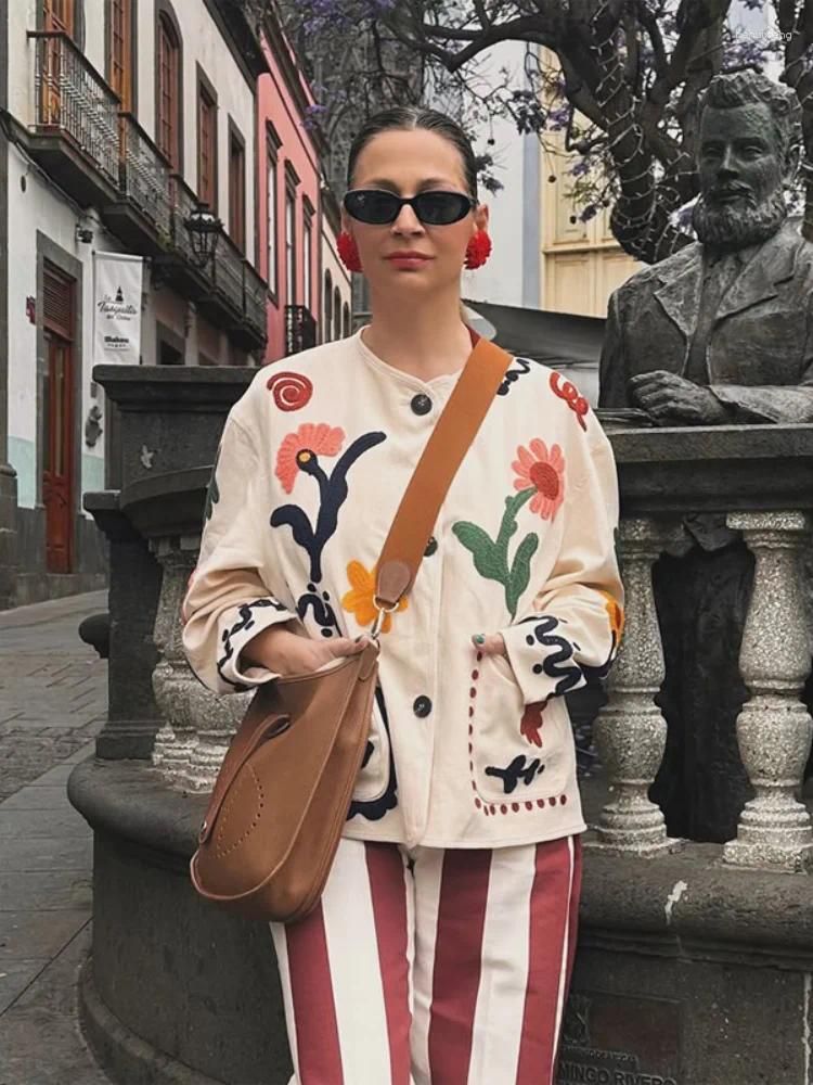 The Milan embroidered fall jacket- Bestseller