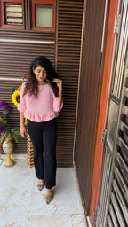 Almoha ruffled Top