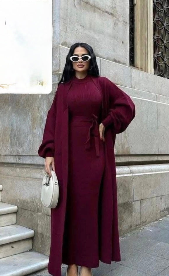 Lena’s robe and pocket winter set