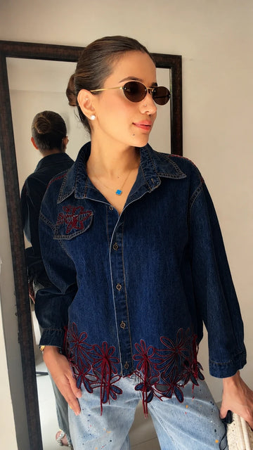 Pandy denim premium shirt