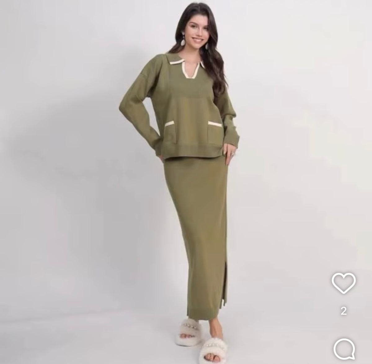 Donadazz skirt set