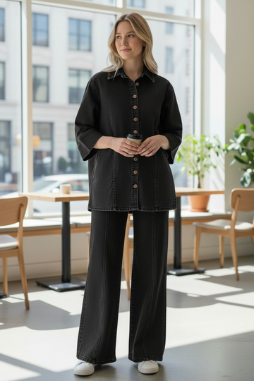 Street Style Denim Co-ord- Bestseller