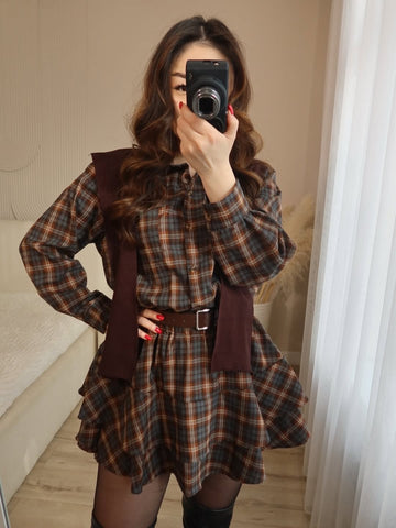 The power plaid viral Dress- Bestseller