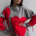Heart throbe sweater