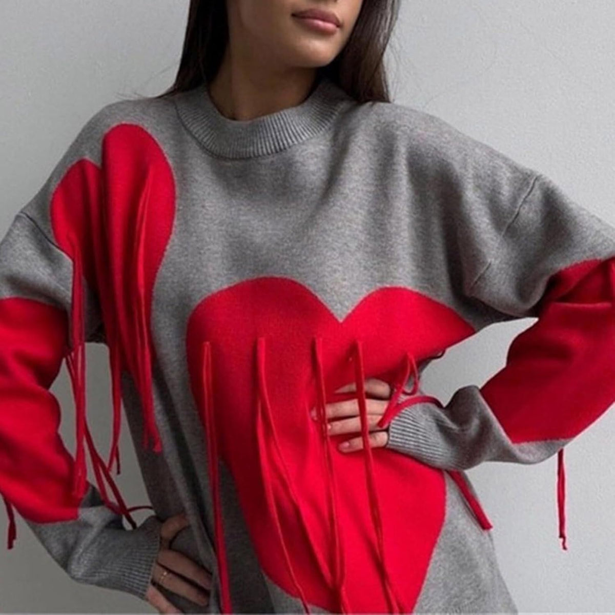 Heart throbe sweater