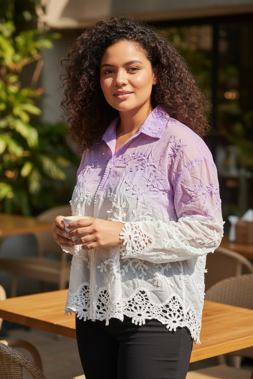 Ombré threadme shirt- Bestseller
