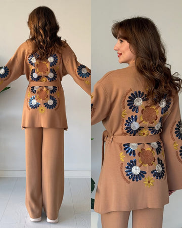 Korean special party wear winter coord set