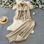 Soft Drape Knit heavy fabric Co-ord Set- Premium