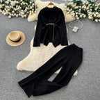 Soft Drape Knit heavy fabric Co-ord Set- Premium