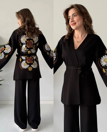 Korean special party wear winter coord set