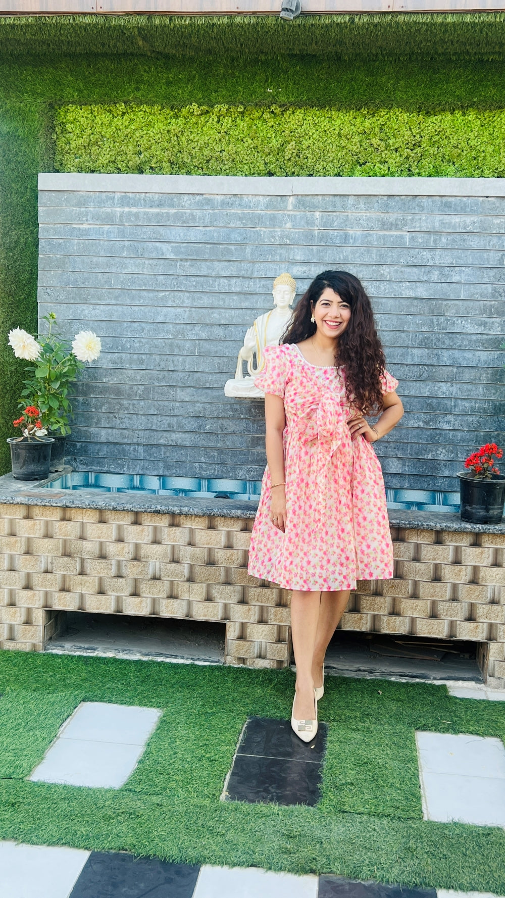 Pink Bow Dress