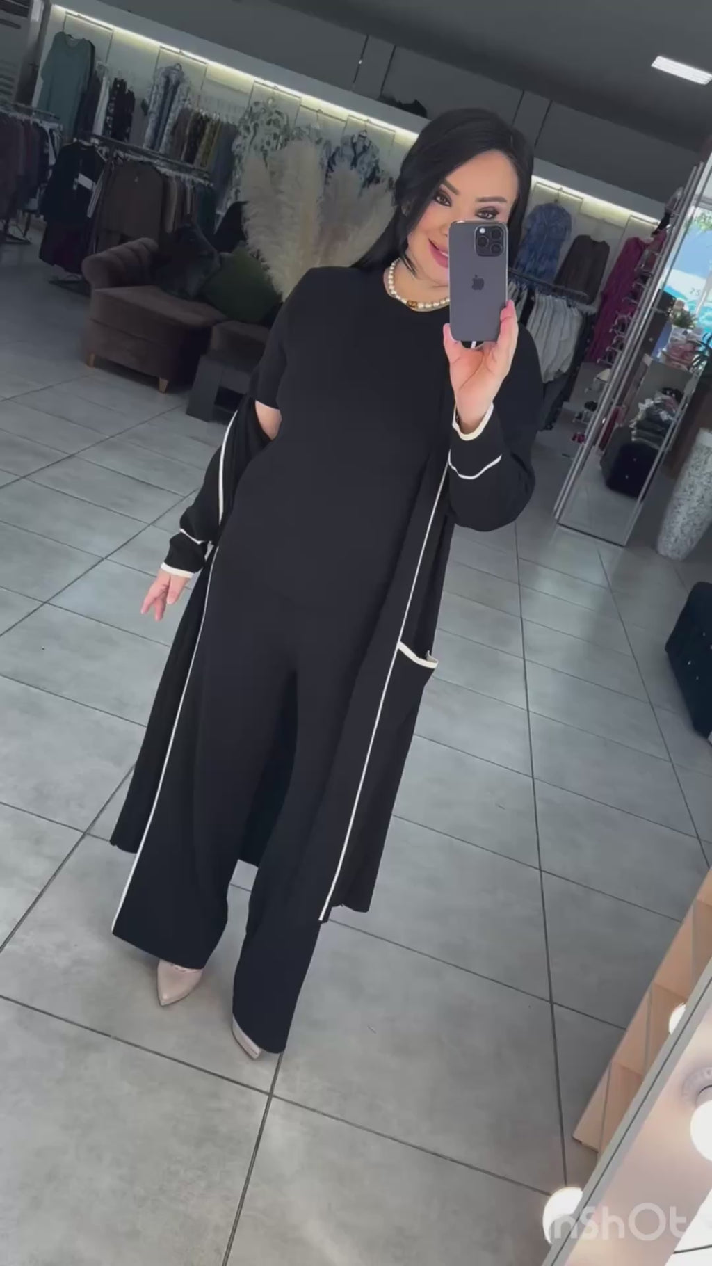 Leona 3 piece shrug set